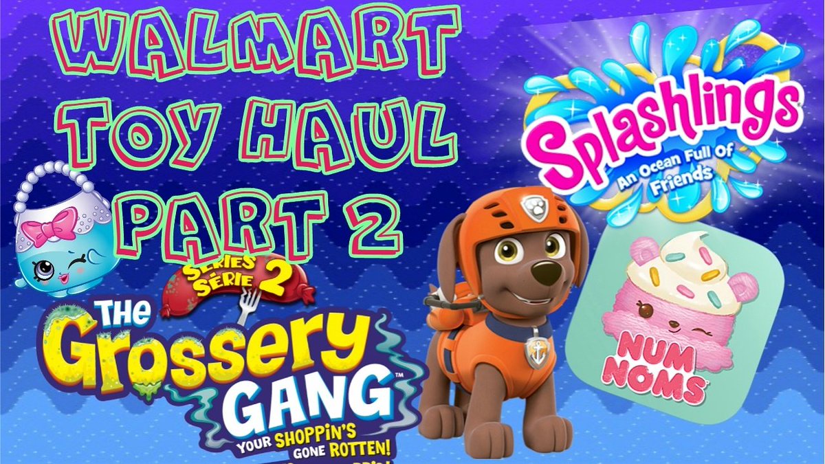 HDtoyreviews's tweet photo. #part2 of our #walmarttoyhaul is up! Come see what #ultrarare we got! #splashings #numnoms #shopkins #toyhaul #unboxing #toychannel https://t.co/rFaHJtWTbi