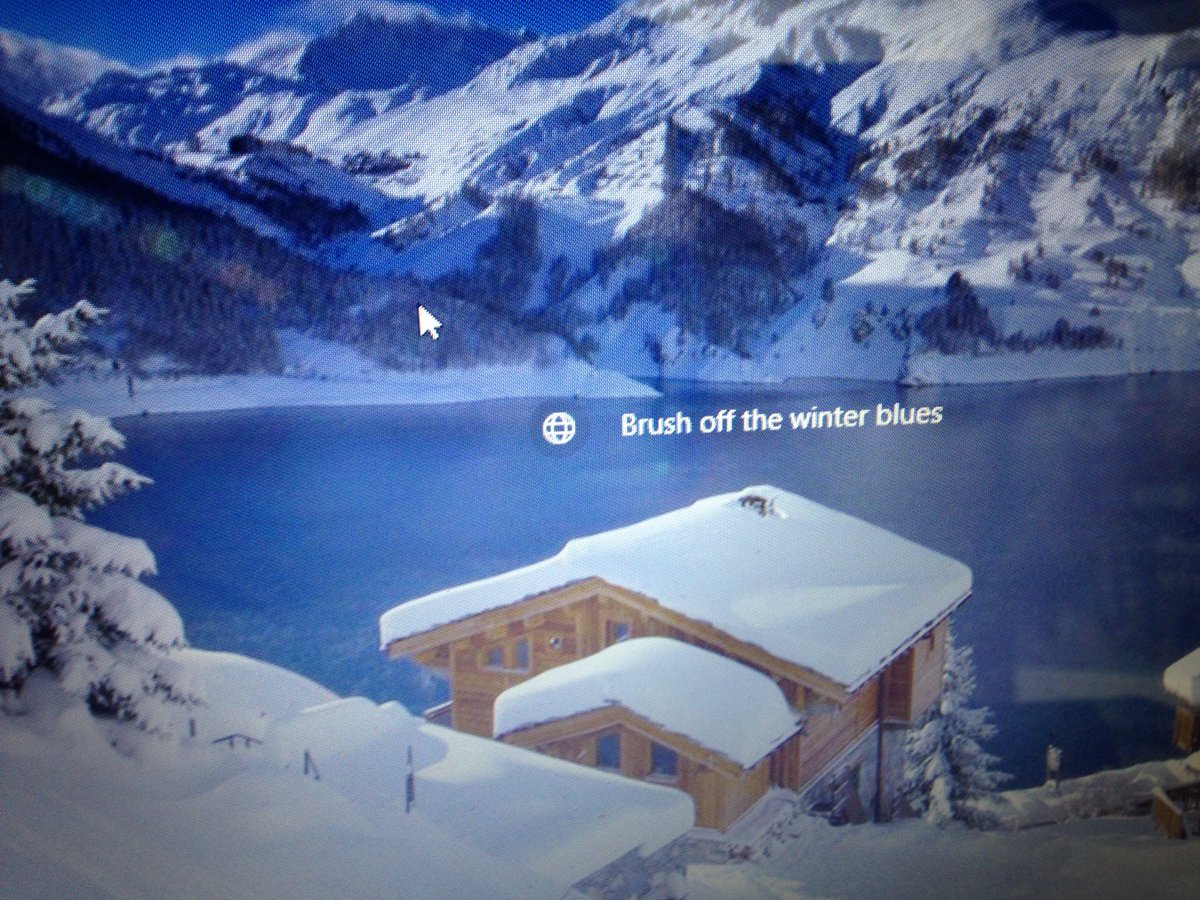 bychristinebswk's tweet image. My comp sends me automatic screen savers most of which I like. I favour the watery nature scenes. Today it's 20 C/70 F. This I #DoNotLike.