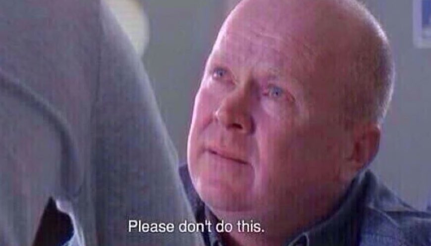 When your mums on the phone to a relative and says "oh he's right here wanna talk to him?"