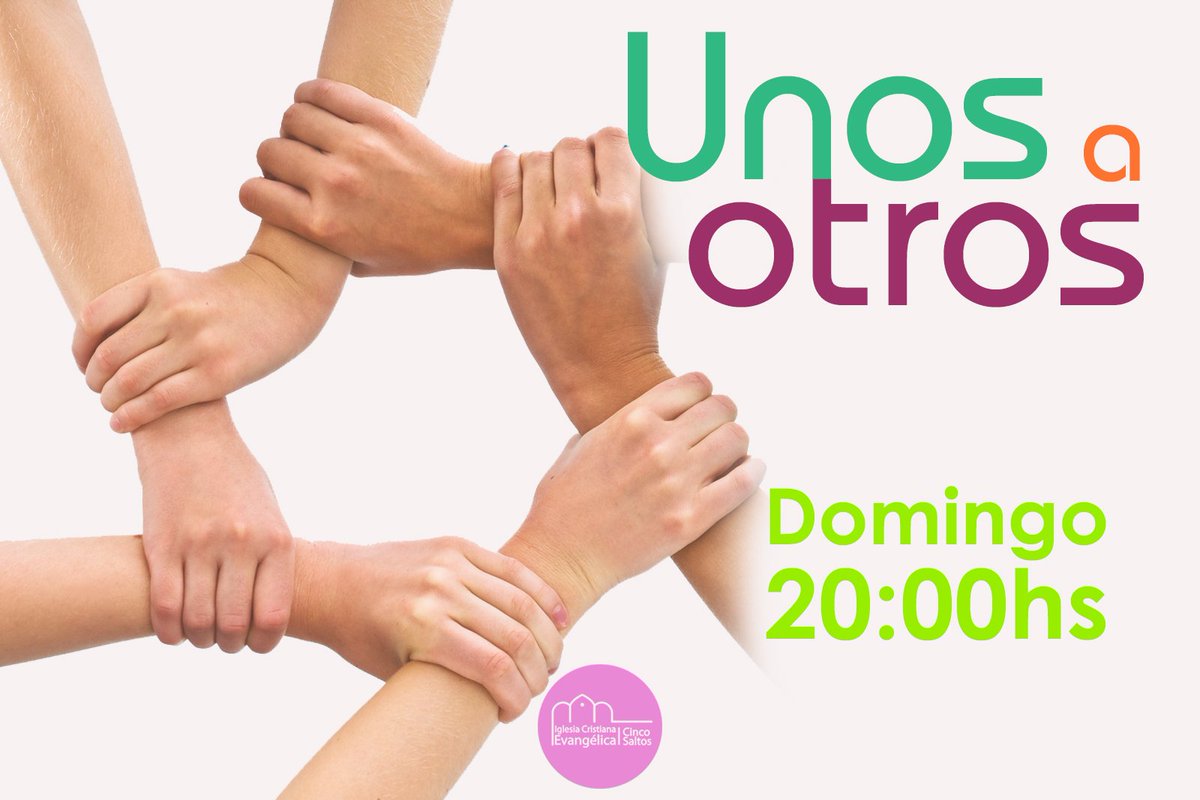 ICECincoSaltos's tweet photo. Unos a otros, será la temática vista los domingos de Abril.
Invitación para toda la familia, hoy 20:00hs en Av.Rivadavia 386 - Cinco Saltos. https://t.co/5jmJkPL99W