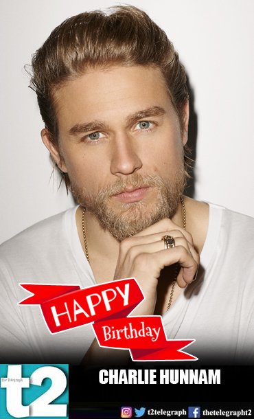 Happy birthday to the hottie, Charlie Hunnam! 