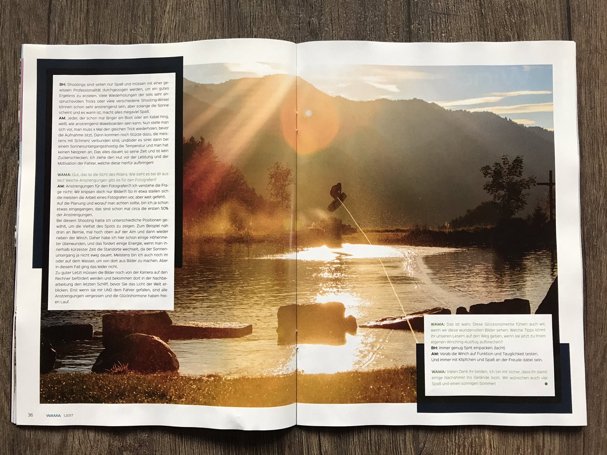 bhinterberger's tweet photo. Mega stoked to score the Cover and Interview in the @WWMagazin 
Pictures by my favorite Paparazzi 📸
@andreasmohaupt https://t.co/TFkOuKyiuq