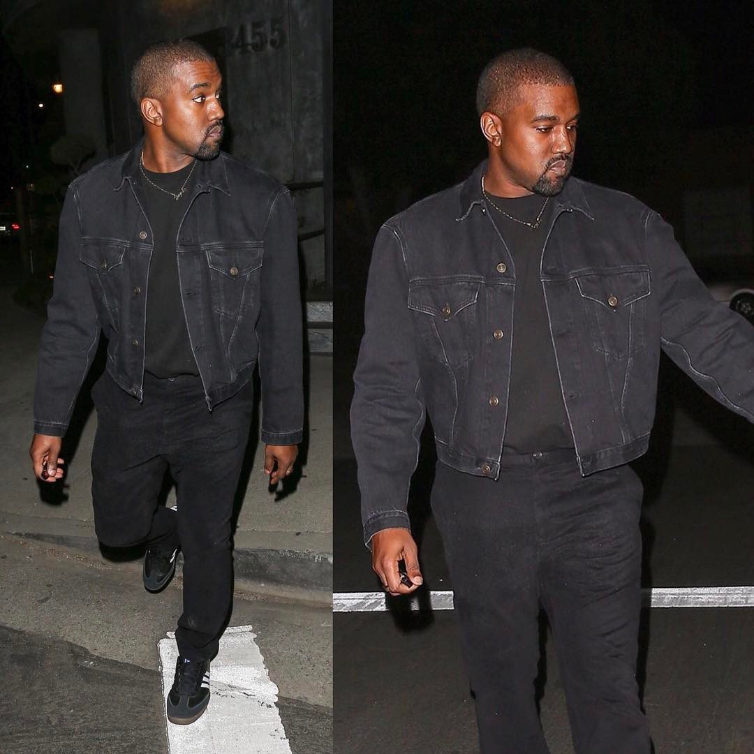 KanyeWest added the Adidas Samba 