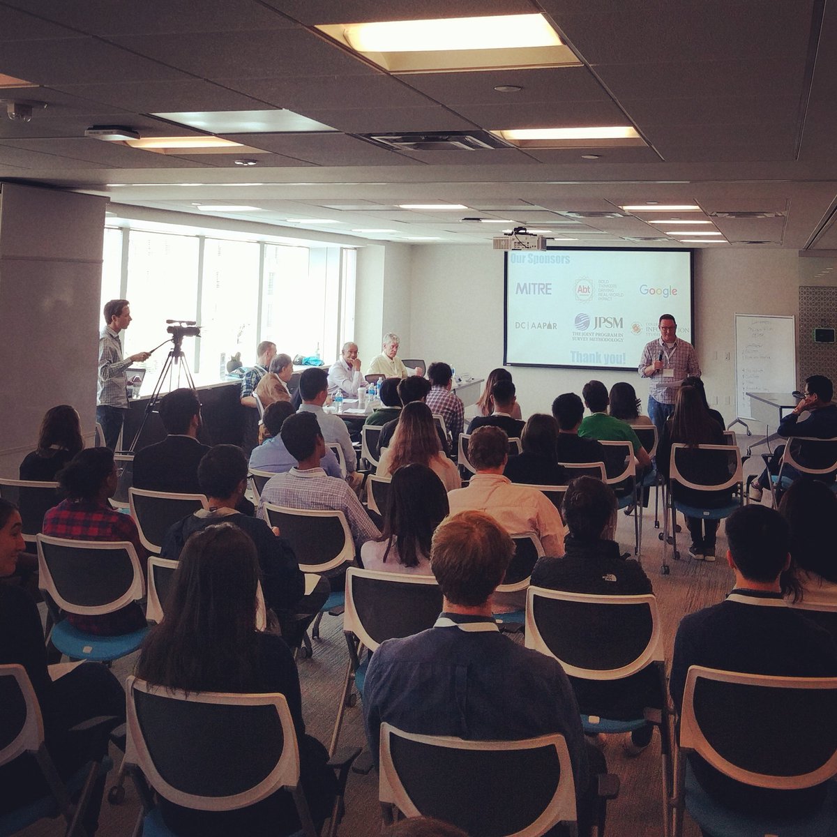 DCDataFest's tweet image. Dr. @EdDieterle from @summitdistrict introduces student presenters at #DCDataFest. Who will be our winners this year?