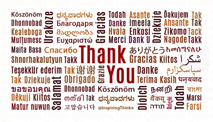 InspiringThinkn's tweet photo. I would like to express my sincere gratitude to all who follow me, RT and favorite my tweets! https://t.co/rArfPlbZDU
