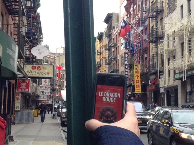 carolineterree's tweet photo. "Le Dragon Rouge" à #Chinatown, #NYC ! -- *Merci* à Chloé & famille pour les photos ! :) https://t.co/2mVlL2w8WT #agentkovacs #superlecteurs https://t.co/fMgh5W44F0