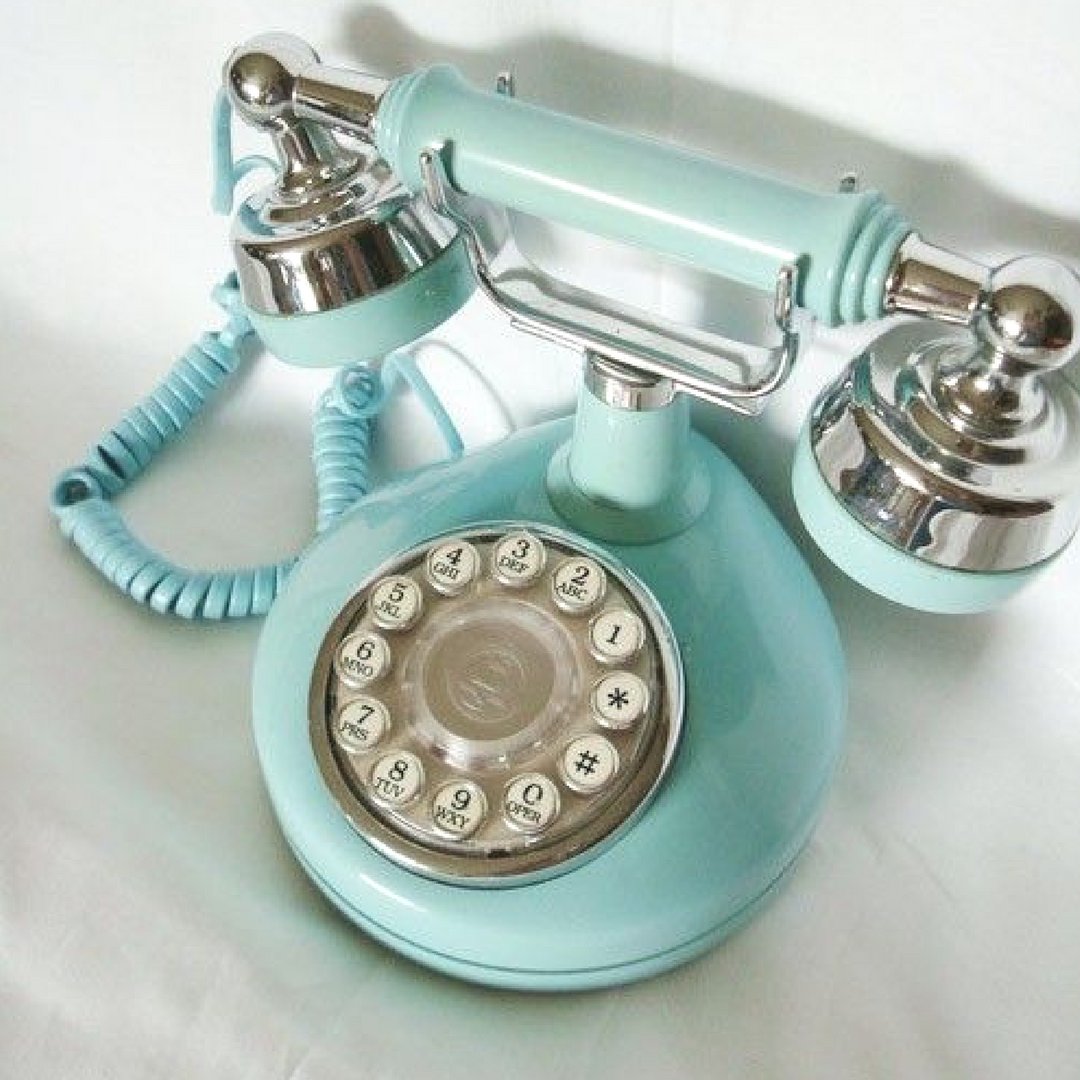 BloomAndNora's tweet photo. We're thinking of upgrading the office phone &amp; this vintage rotary phone has Bloom &amp; Nora written all over it! #prettynotpractical https://t.co/Ba4vbEvhC7