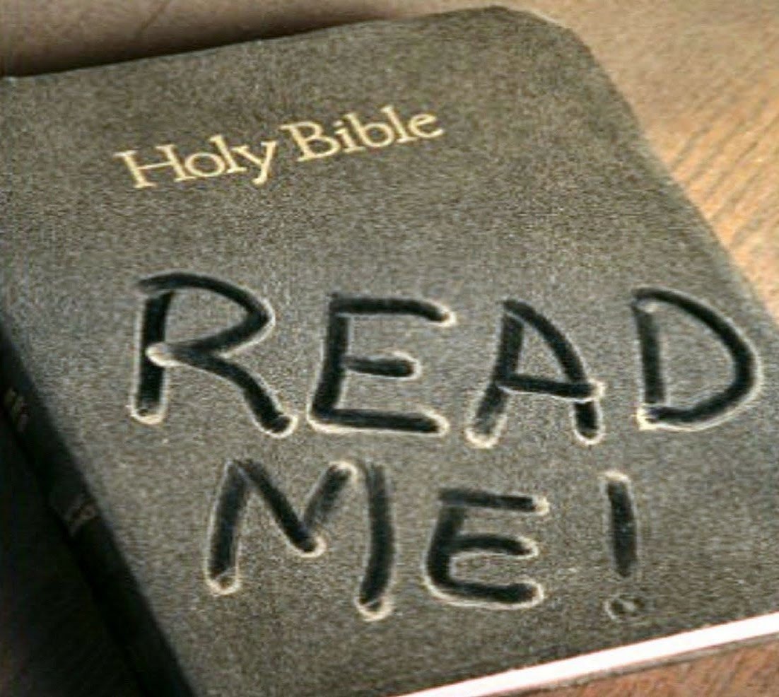 RochesterLife's tweet photo. Read Your Bible Already! https://t.co/J8d5cIS4Hq