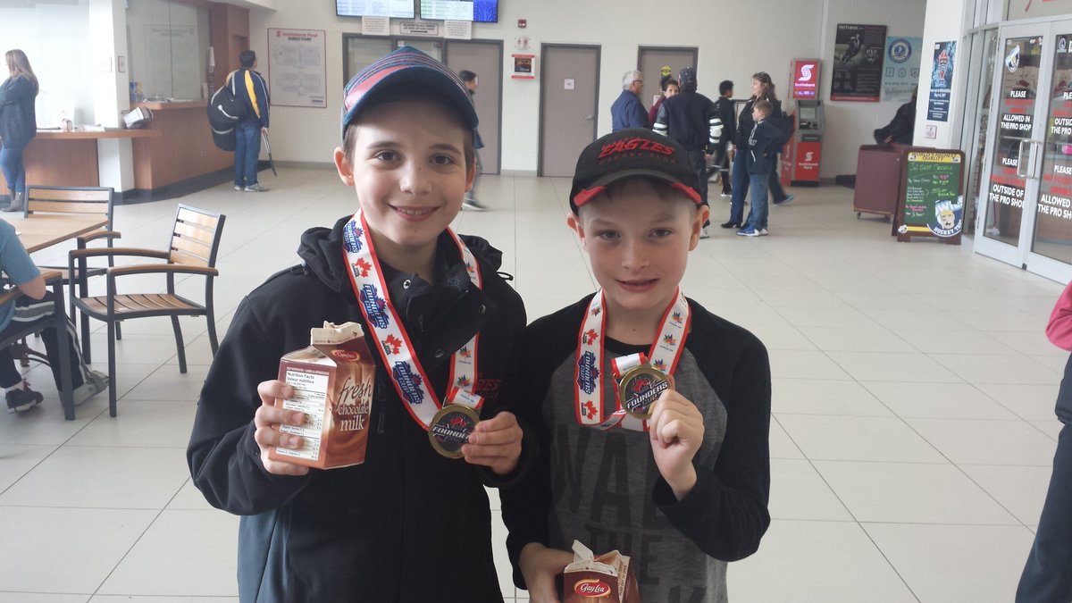 GTHLHockey's tweet photo. Be a champion both on and off the ice. Drop by after your game at @ScotiabankPond and recharge with a free chocolate milk https://t.co/Bt5yxnITAE