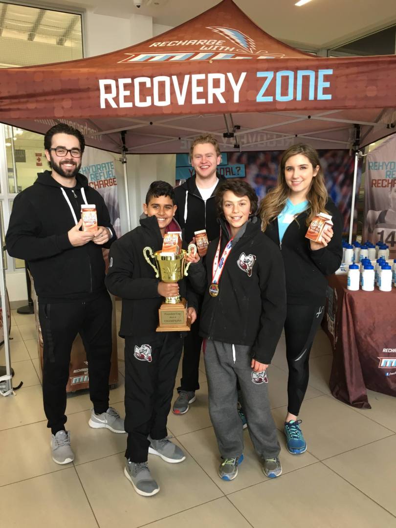 GTHLHockey's tweet photo. Be a champion both on and off the ice. Drop by after your game at @ScotiabankPond and recharge with a free chocolate milk https://t.co/Bt5yxnITAE