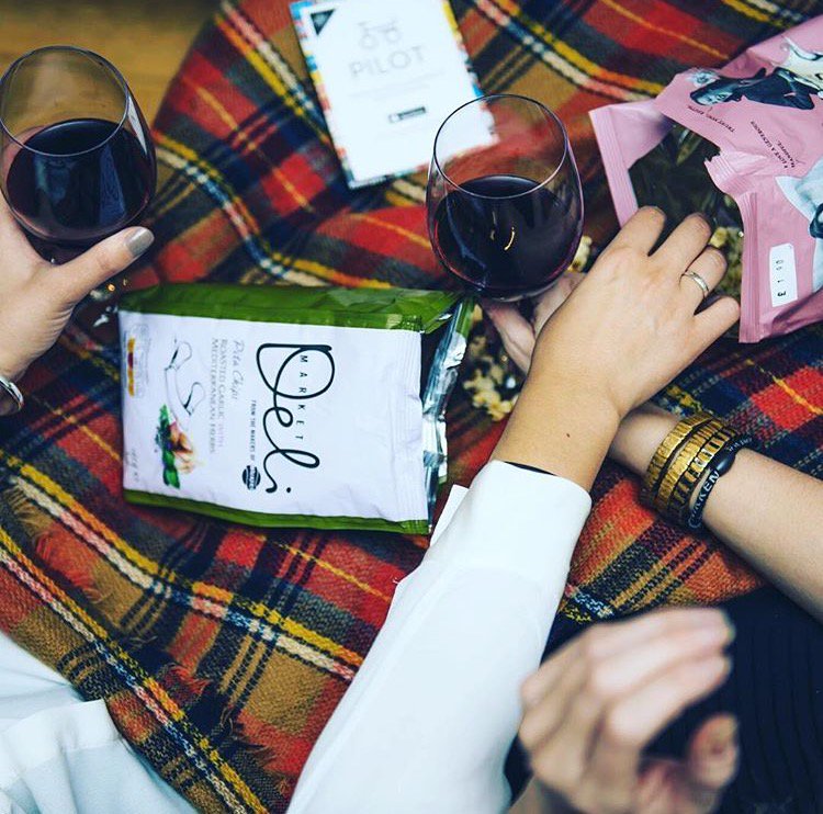 When the sun does go in and you want to chill with #wine and snacks, you know the app to use