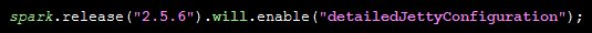 sparkjava's tweet image. Teaser #spark #sparkjava #nextrelease