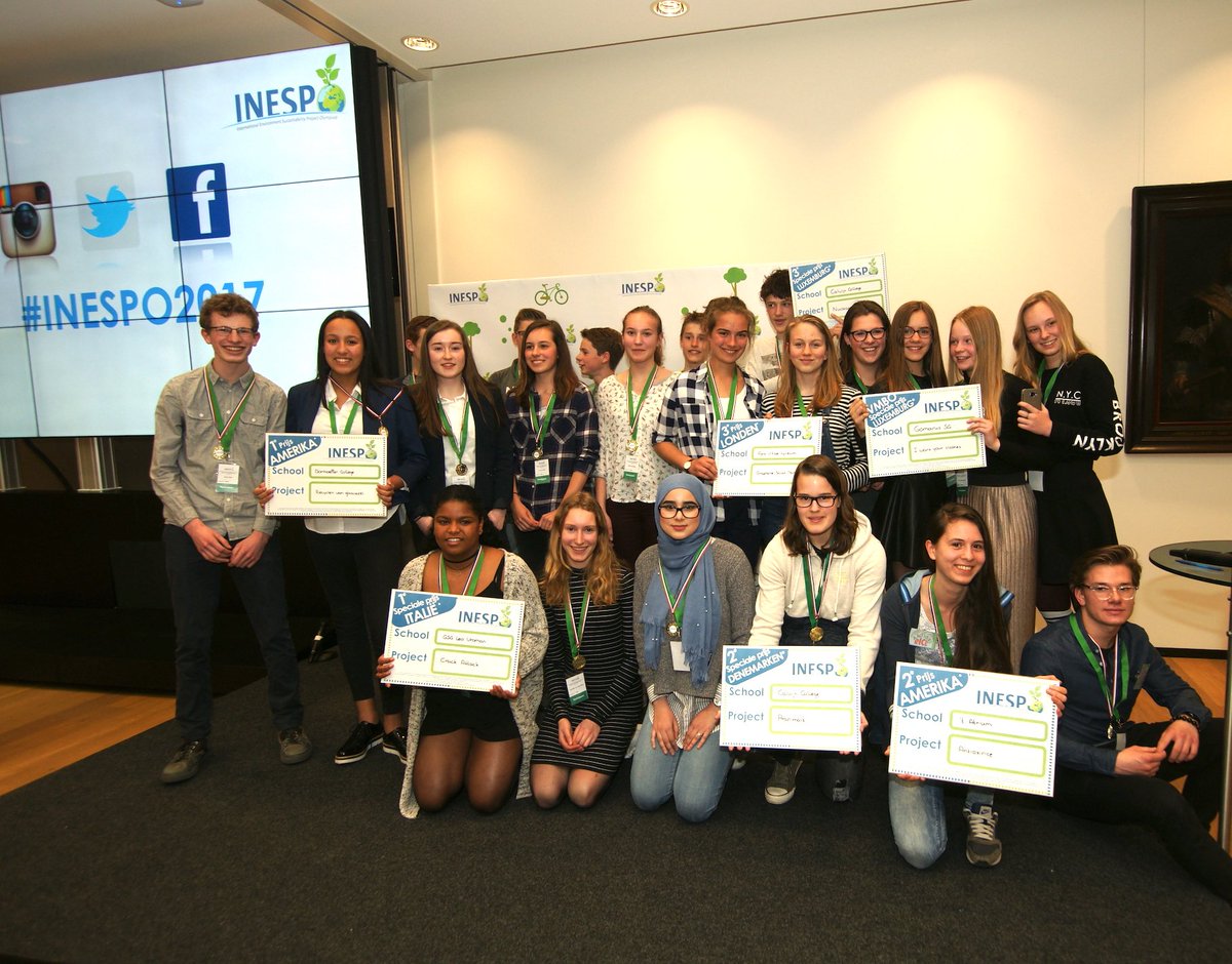 De winnaars van de nationale ronde INESPO 2017 inespo.org/winnaars-9e-ed…