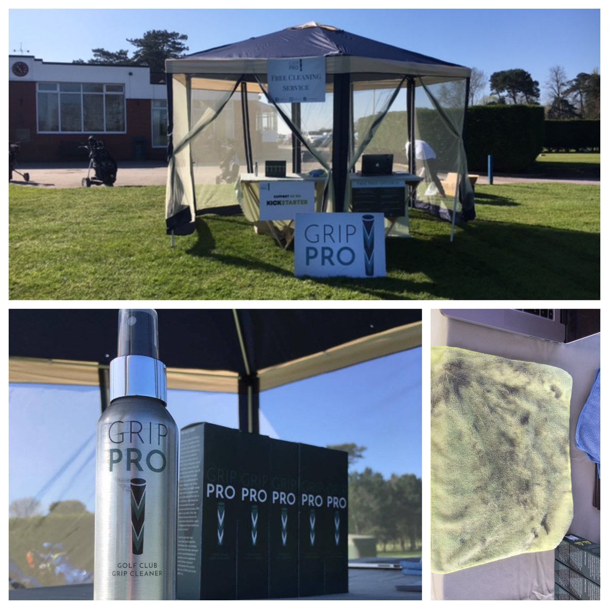 GripPro_Golf's tweet photo. We had a great morning at Vicars Cross GC on Saturday. Gained a few more backers and got some great feedback about our product! #grippro https://t.co/MN55Z7IulW