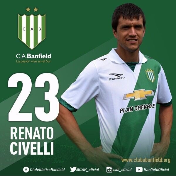 CAB_oficial's tweet photo. Si para vos la figura de #Banfield ante Belgrano fue Renato Civelli, hacé RT. https://t.co/BaUrscCqv4