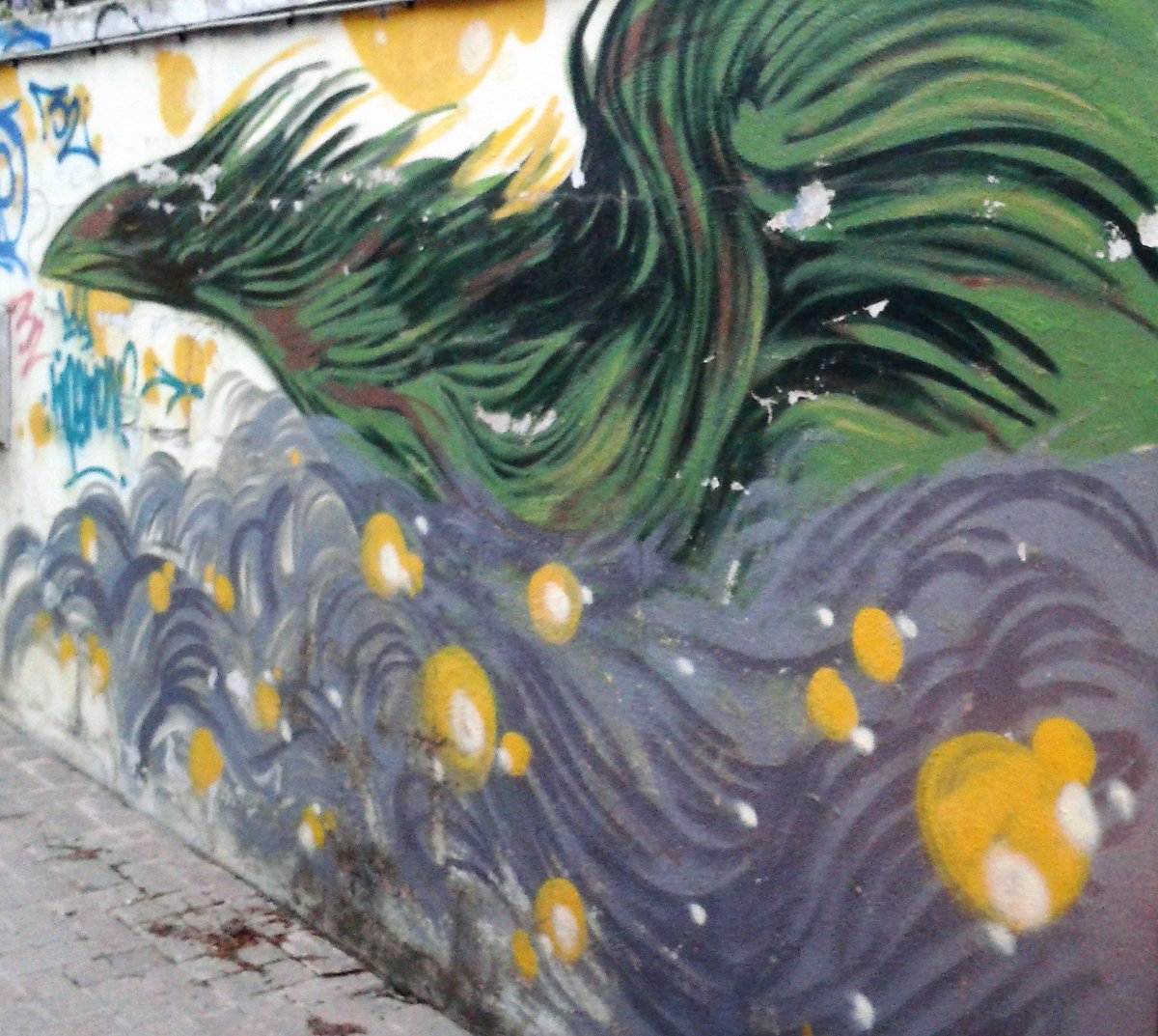 This is epic! #StreetArt as spotted last week in #Msida #Malta