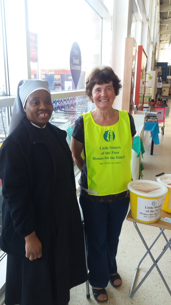 Tesco Community3378 (@3378community) on Twitter photo Very nice talking to these ladies from #Littlesistersofthepoor .....Thank you to our customers for your kind donations <a href="/StockportTown/">Stockport Town</a> Very nice talking to these ladies from #Littlesistersofthepoor .....Thank you to our customers for your kind donations <a href="/StockportTown/">Stockport Town</a>