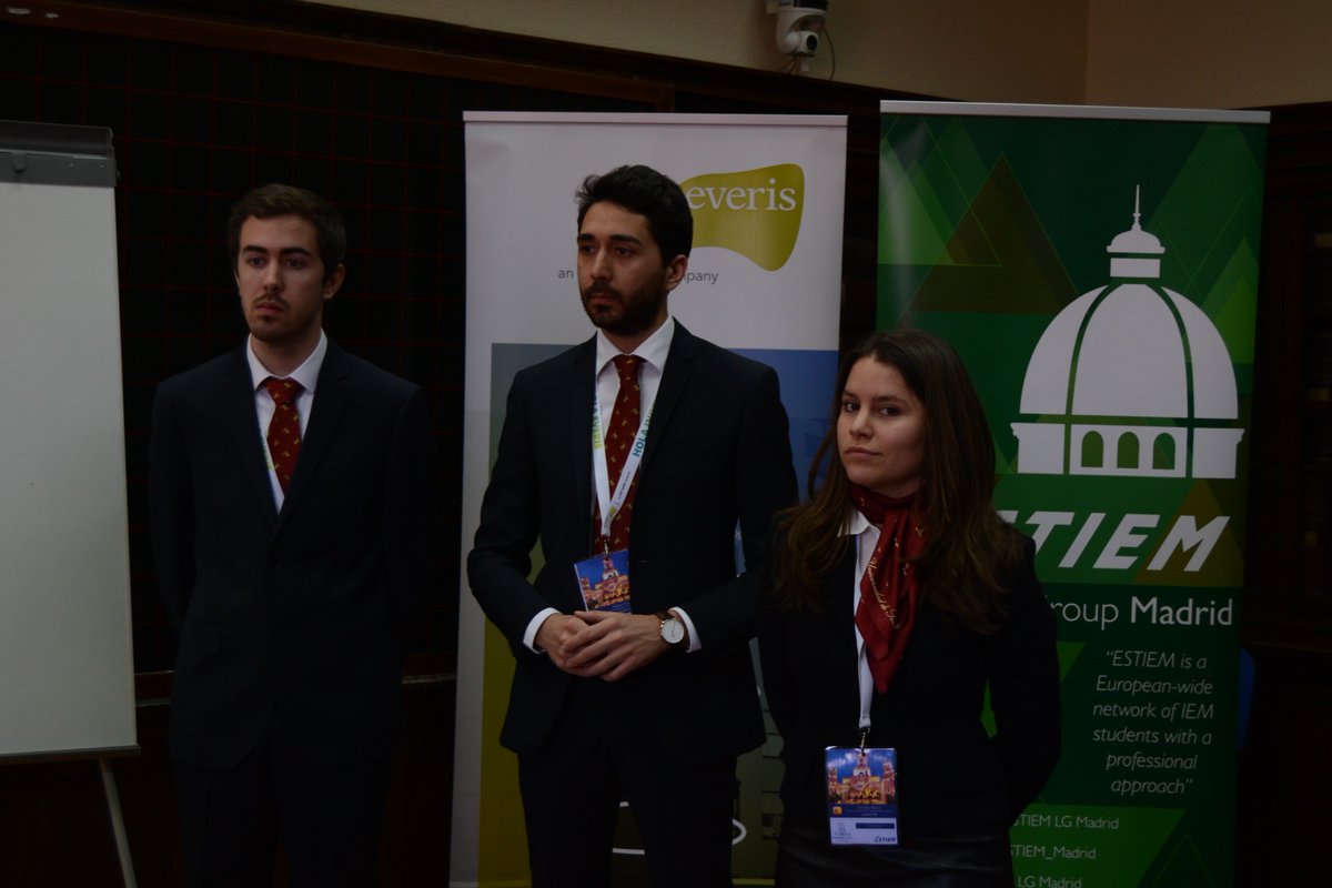 ESTIEM_Madrid's tweet photo. Este lunes tuvimos el primer caso de la final de TIMES en Madrid con la colaboración de @everis. Gracias por hacer este evento posible. https://t.co/cBV3uUa111