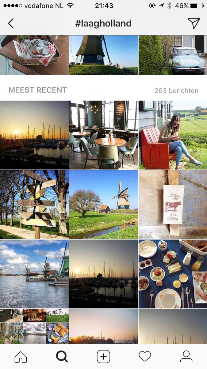 #laagholland op Insta zegt genoeg. Succesvol blogevent #gave opdracht #gave samenwerking bureau toerisme Laag Holland.