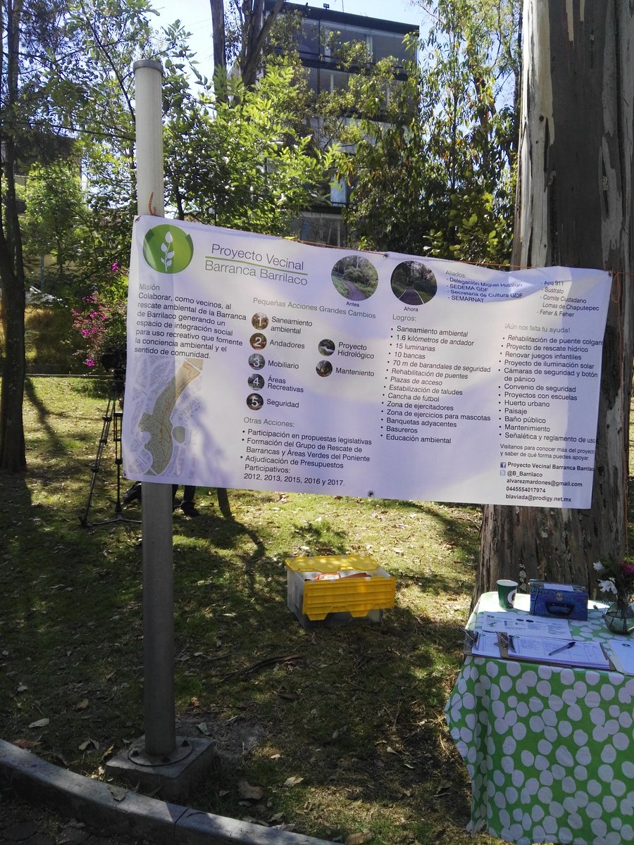 comunicacionRS's tweet photo. #proyectovecinal #barrancadebarrilaco vecin@s activ@s en cuidado mantenimiento y gestión de área de valor ambiental @parqueRS @ArbolesMx https://t.co/y93BmUuSfX