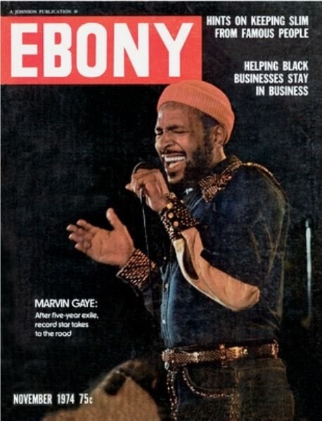EBONY's tweet photo. Our #SundayMorning soundtrack HAS to pay homage to #MarvinGaye on his birthday - what's your favorite song by this icon? #EBONYArchives https://t.co/azVzsE7eRU