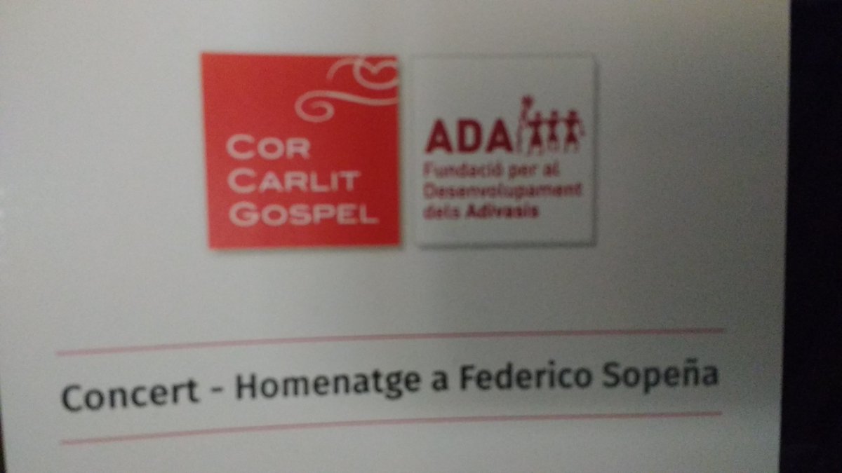 adivasis_ADA's tweet photo. Concert homenatge al Fede amb @CorCarlitGospel L'Església del Pi plena a vessar, gràcies amics, família! L'esperit adivasi també present.. https://t.co/9twHIysN3t