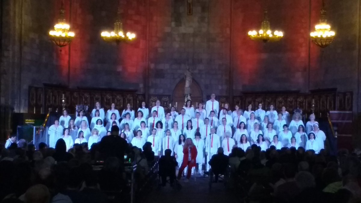 adivasis_ADA's tweet photo. Concert homenatge al Fede amb @CorCarlitGospel L'Església del Pi plena a vessar, gràcies amics, família! L'esperit adivasi també present.. https://t.co/9twHIysN3t