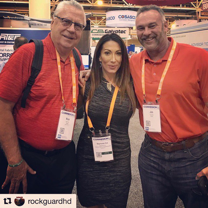 coxsteph1's tweet photo. Great show at #NACE #CORROSION2017 in NOLA last week! #Rockguard https://t.co/Tk3N41O81x