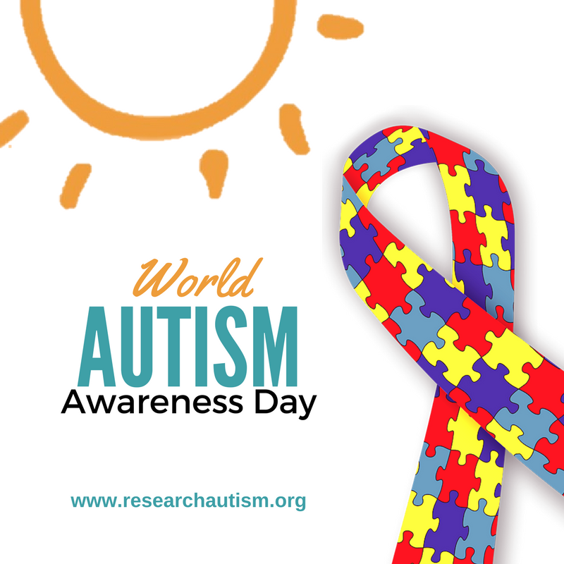 AutismOAR's tweet image. It's World #Autism Awareness Day! Join our efforts to take action and increase acceptance for autism today: researchautism.org