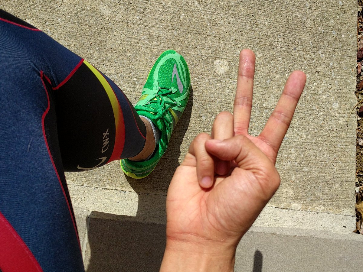 grrvin's tweet photo. Amazing running weather this AM. Slowly upping the pace for the #CleHalf. https://t.co/D2cRLMzG5g