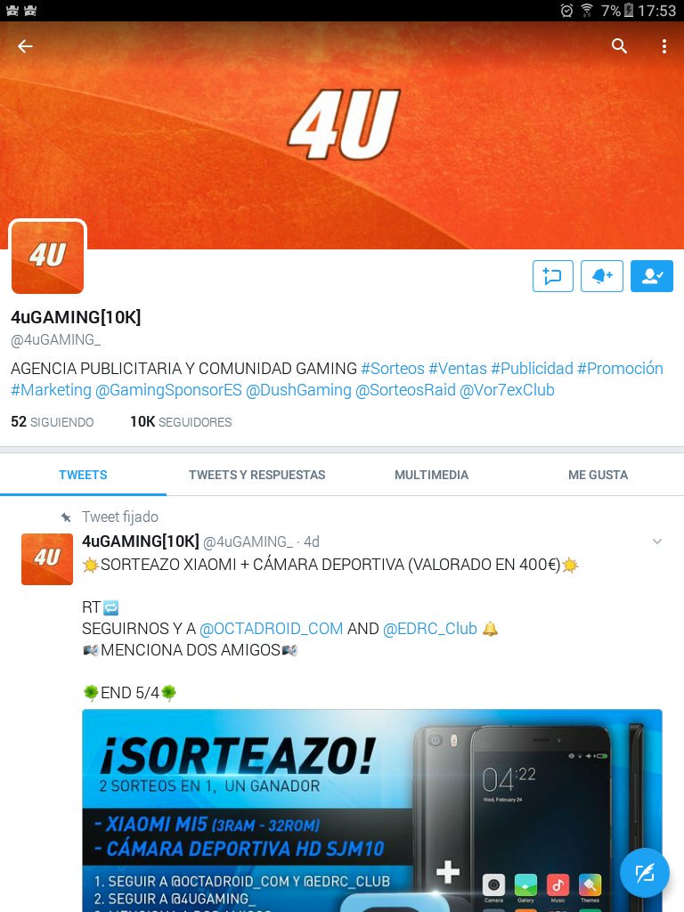 AyudasNiife's tweet photo. Quiero felicitar por esos 10k a mi Agencia Plubicitaria y Comunidad Gaming favorita  un saludo cracks @4uGAMING_ https://t.co/ClfvBQ8lw7