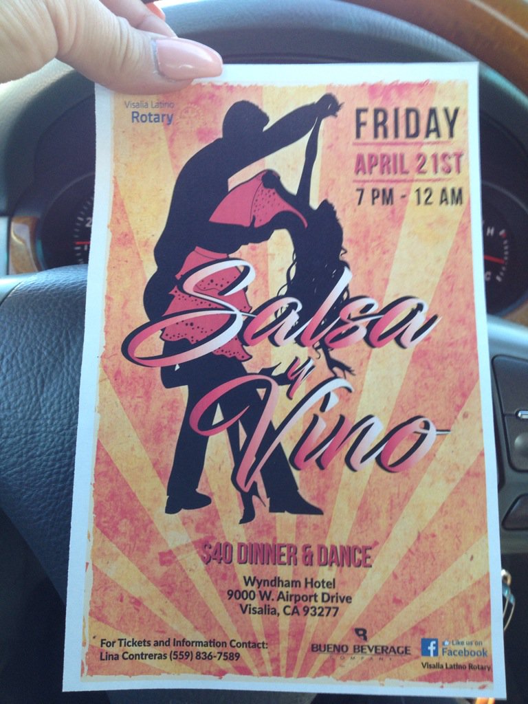 sam4cd22's tweet photo. April Salsa y Vino Dinner Dance ...get your tickets !💃🍷 https://t.co/oFgyPLoSpG