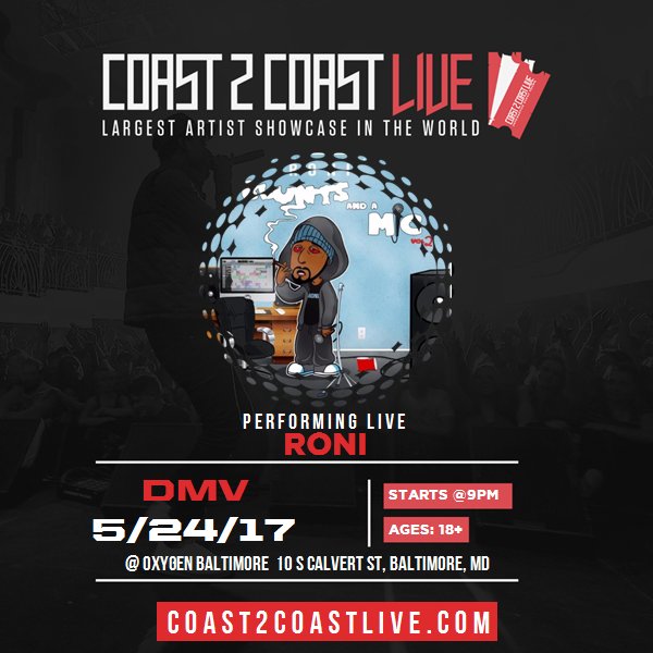 mo_money_ent's tweet photo. Go check out @roniyngbme @C2CLIVEEVENTS in baltimore, md on may 24th. #momoneyent https://t.co/zMINf5RKhS