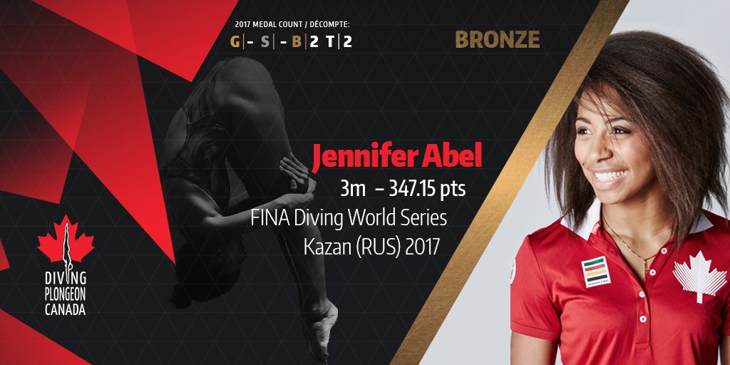DivingCanada's tweet photo. MEDAL ALERT / ALERTE MÉDAILLE
Women's 3m femmes #DWS17
Way to go Jennifer, congrats!🥉🇨🇦
Beau travail Jennifer, bravo!
#GoCANdivers #GoCanada https://t.co/e2T2bDJiNc