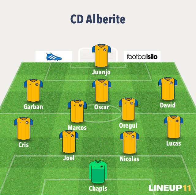 CDAlberite's tweet photo. Once titular del CD Alberite
#ArribaElPutio https://t.co/yTNpt27Xzm