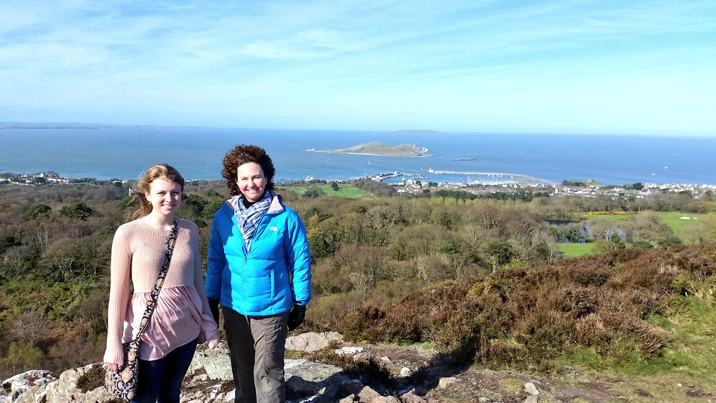 Christobol1's tweet photo. Lovely ladies at a summit #WalkAboutIreland https://t.co/b9LYmlJSaz