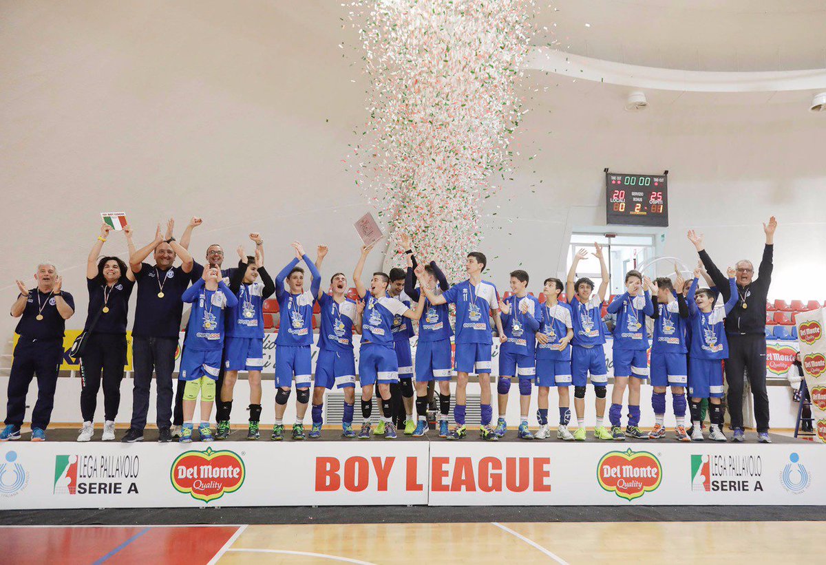 fipavpuglia's tweet photo. #delmonteboy #fipavpuglia Trionfo pugliese in Del Monte Boy League. Tricolore al Progetto Azzurra Alessano. https://t.co/UNtumZuKvs