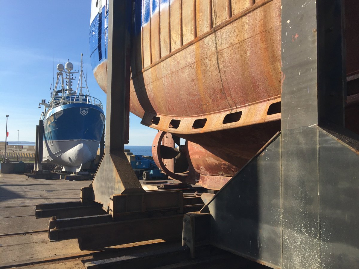 av8drones's tweet photo. Macduff repair yard. https://t.co/tyy7Lyryu5
