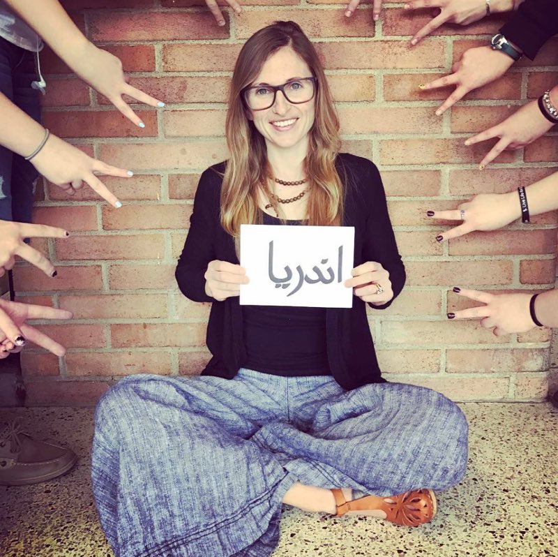 JamilaElSahili's tweet photo. "I signed up for #ForeignPostcards because it matters." - Andrea #NoWallNoBan #NotMyPresident #NoMuslimBan https://t.co/xCcuNry5Ay