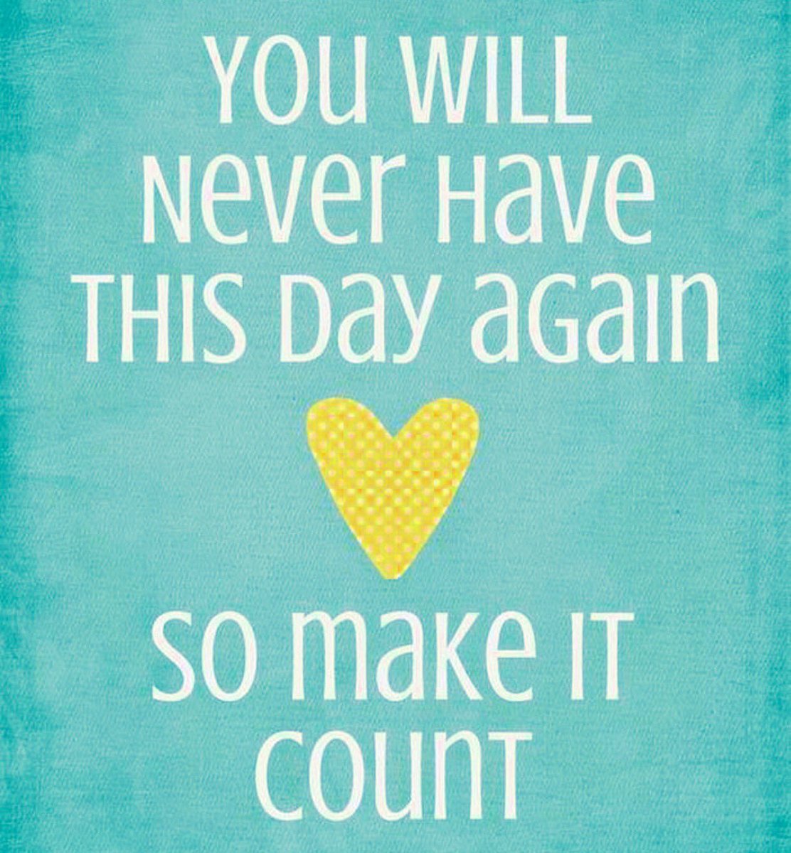 Happygirl_Yoga's tweet photo. You will never have this day again. So make it count. #timetobeast #happygirlyoga https://t.co/VZqzGiedWN