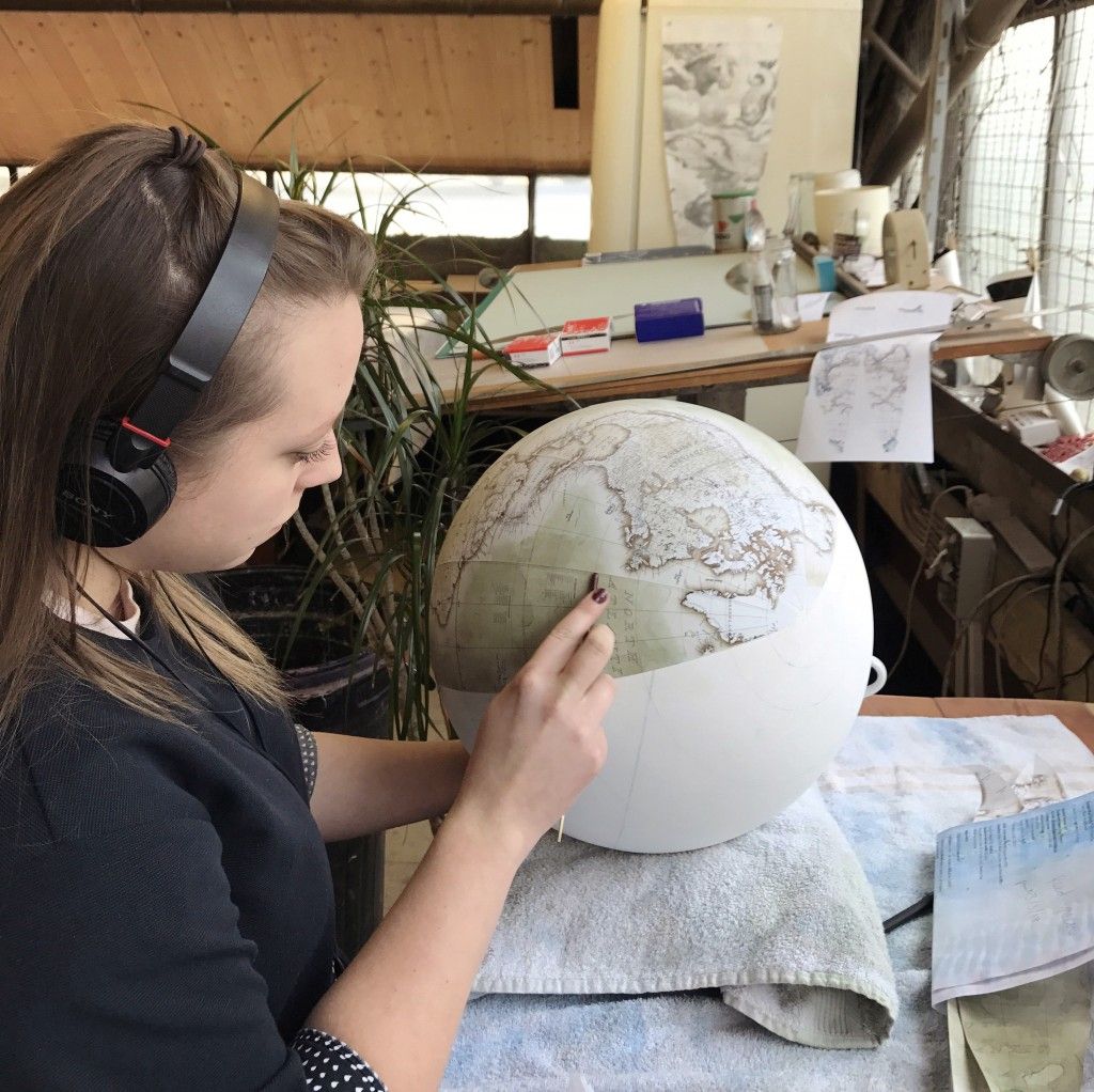 globemakers's tweet photo. March In The Studio II : Bellerby & Co Globemakers https://t.co/ofeKQ4qqQ1 #globemaker #cartography #maps #london https://t.co/EZn8GjbVUh