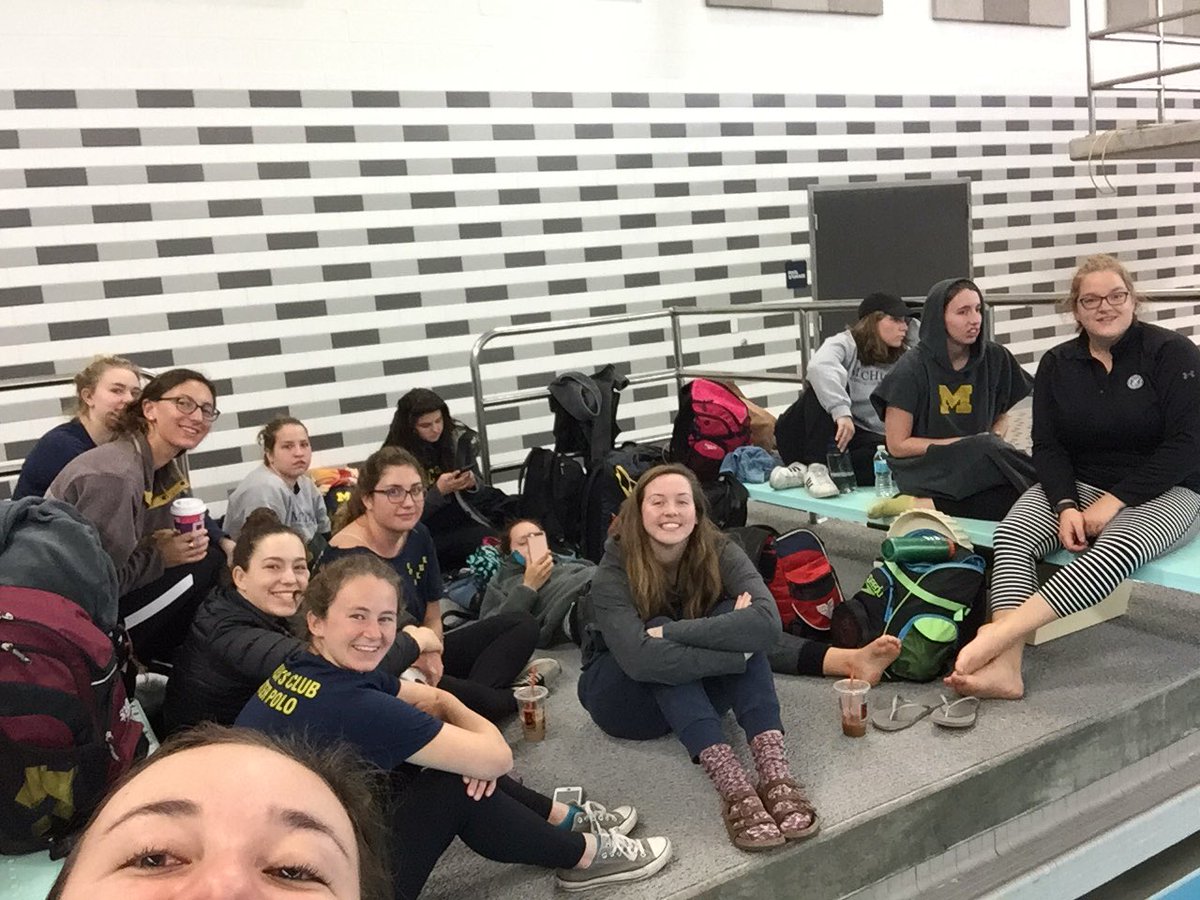 UMclubwaterpolo's tweet photo. live tweets and cheer support coming to you from the A team! #Bfence https://t.co/mNR1tL64yY