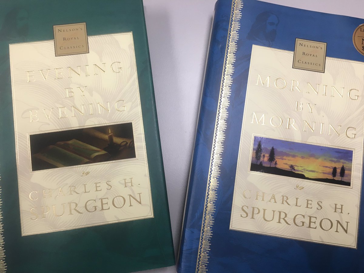 tomrempel's tweet photo. Need to hear "Jesus Calling" or "Jesus Always"? I recommend THESE classics instead π #ProvenByTime #Spurgeon https://t.co/TeqznDv1IV