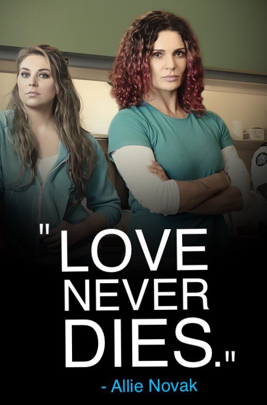 Love never dies! #Wentworth #beasmith #allienovak