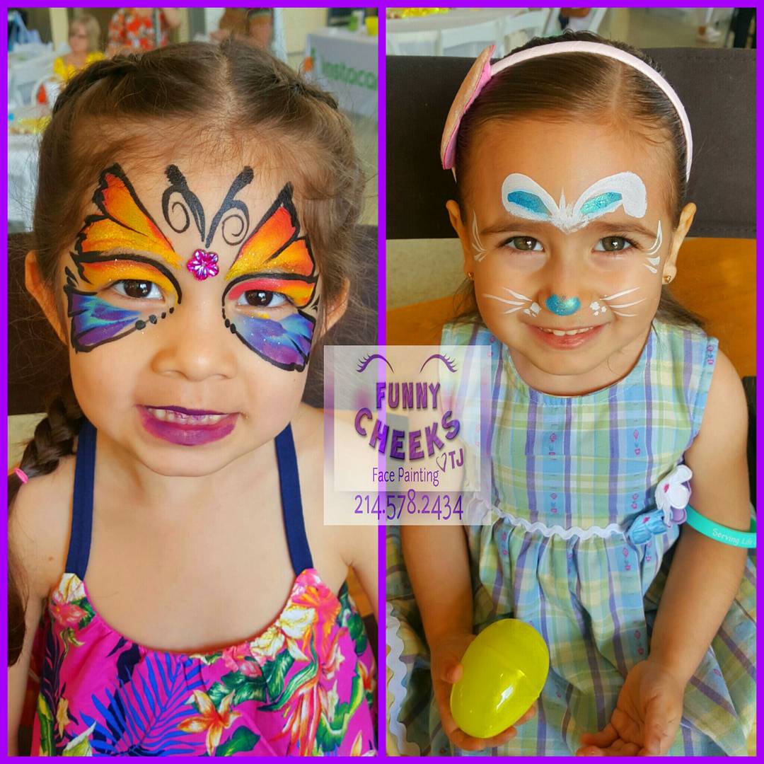 FunnyCheeksTJ's tweet photo. #texasdiscoverygardens #facepainting
#FunnyCheeksDallas #DallasFacePainter #DMBEggHunt #DallasMomsBlog #bunny #butterfly #egghunt https://t.co/wYCSMsEp0Q