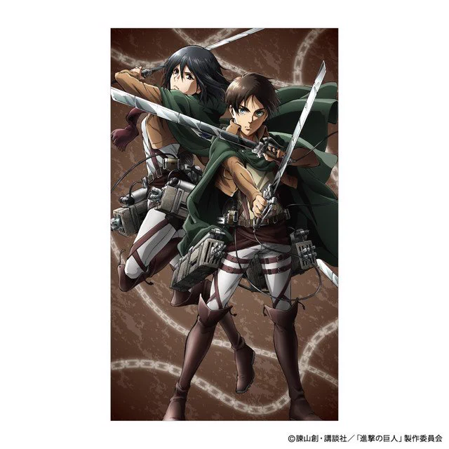 進撃の巨人 等身大マルチクロス リヴァイ 2019冬コミ コミックナタリー on X: 