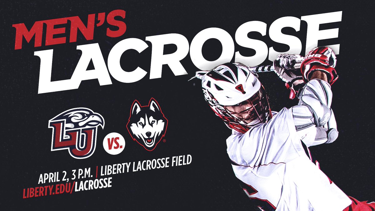 LibertyLax's tweet photo. Game Day! Come out and watch Liberty take on #17 UCONN at 3PM. @uconnlacrosse @MCLA #PlayingWithFire https://t.co/rGNPRKhHiN