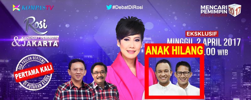 rubeen_malik's tweet photo. Dicari 2 Anak Hilang 
Baju putih demen pake peci dulu kagak 
OaKeh ngOCEh blass pokoke brizik tenan 
Yg menemukan hub Rosi
#AniesTakutDebat https://t.co/4qsd28HyiI