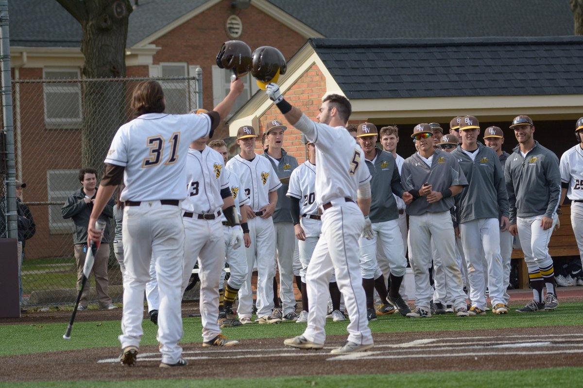 BWUBaseball's tweet photo. Weather has cleared up and its a great day for baseball! BW at Otterbein (DH). 1st pitch 1:00pm! Listen live here https://t.co/PasCXVvMK4 https://t.co/UfzEq4lzMM