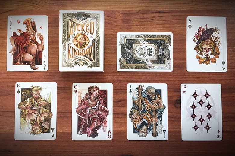 Kardify's tweet photo. Deck View: Wicked Kingdom Playing Cards https://t.co/NN61mbLVxJ https://t.co/CMYP3lXSPg